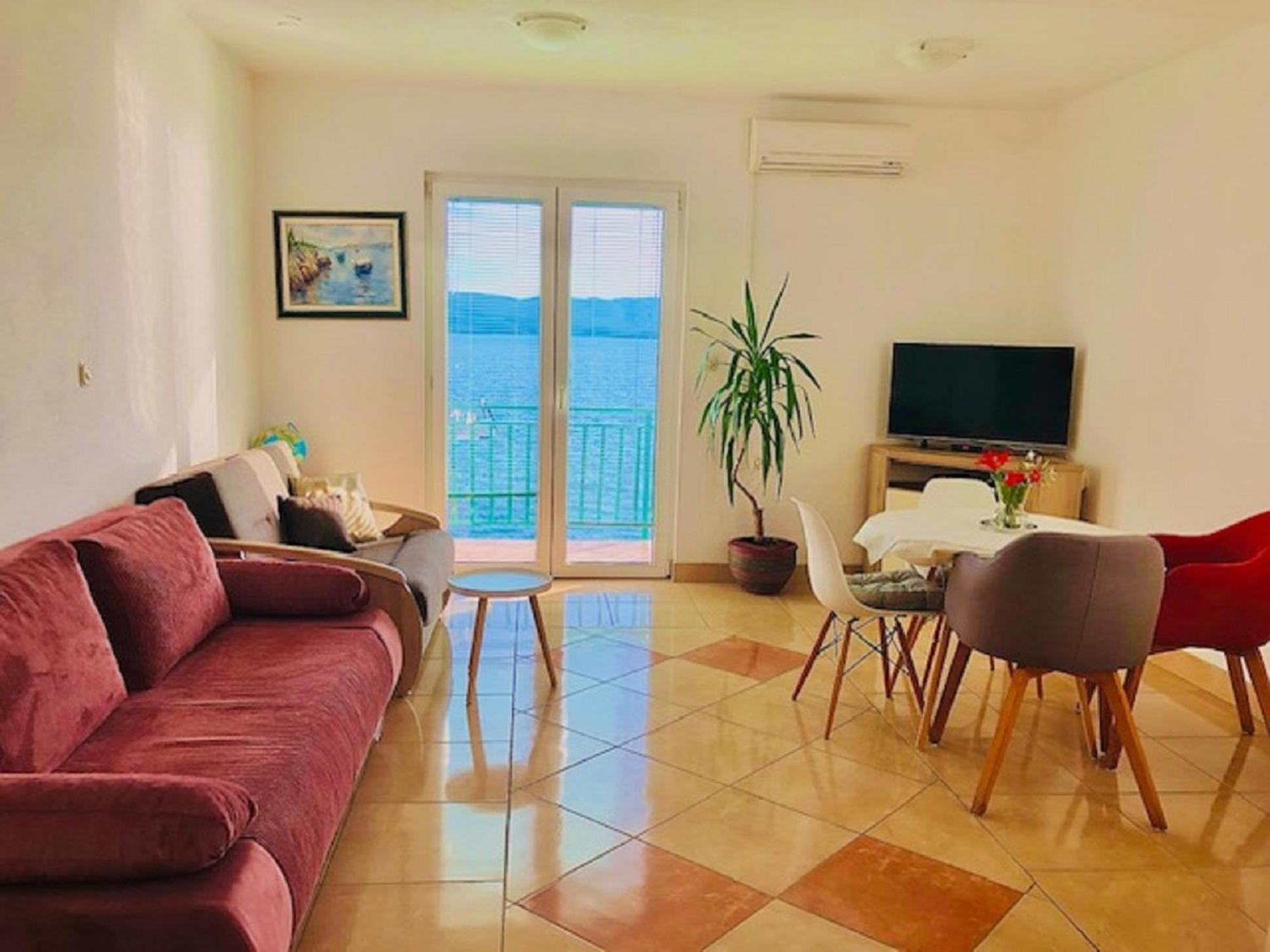 Stella Sea View Apartman Klek Kültér fotó