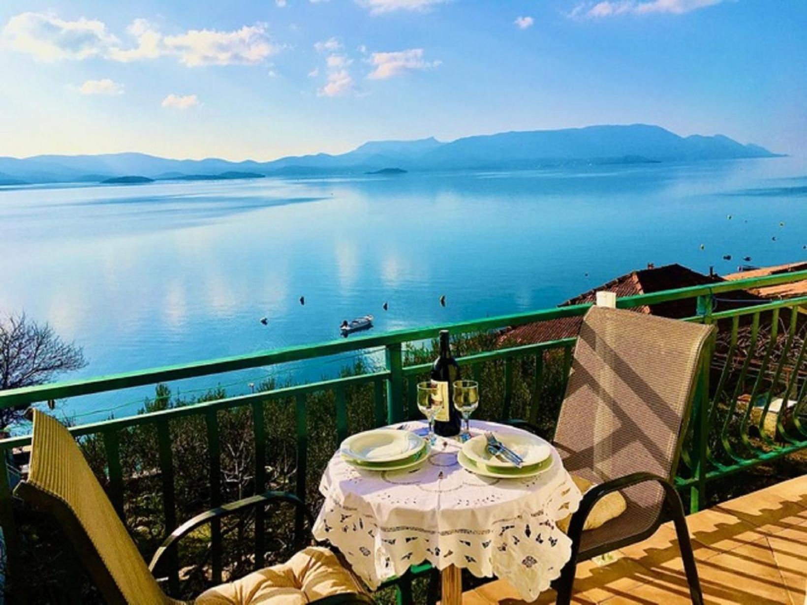 Stella Sea View Apartman Klek Kültér fotó