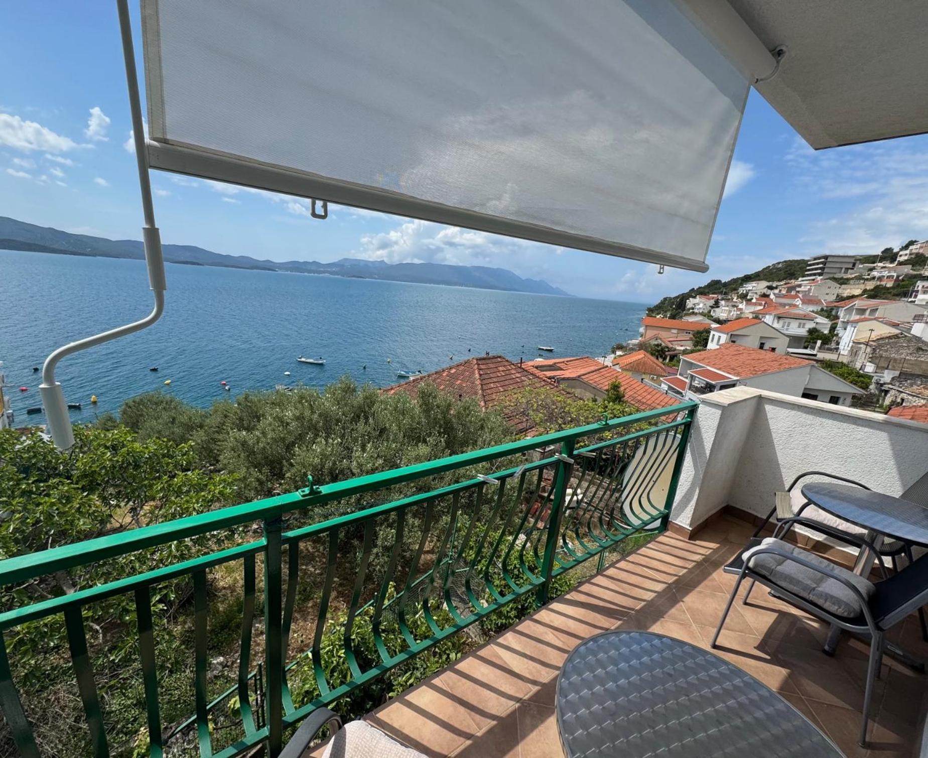 Stella Sea View Apartman Klek Kültér fotó