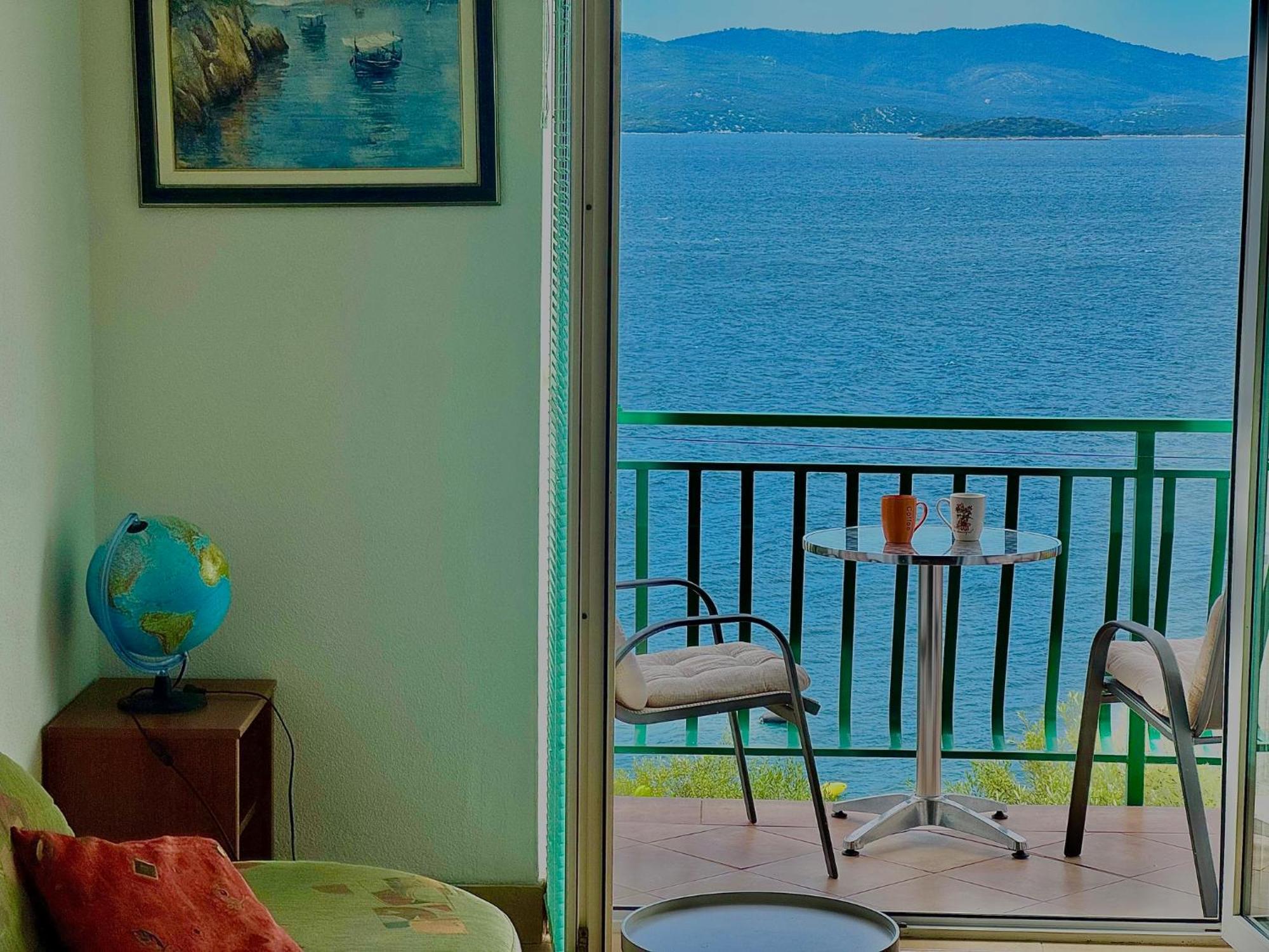 Stella Sea View Apartman Klek Kültér fotó