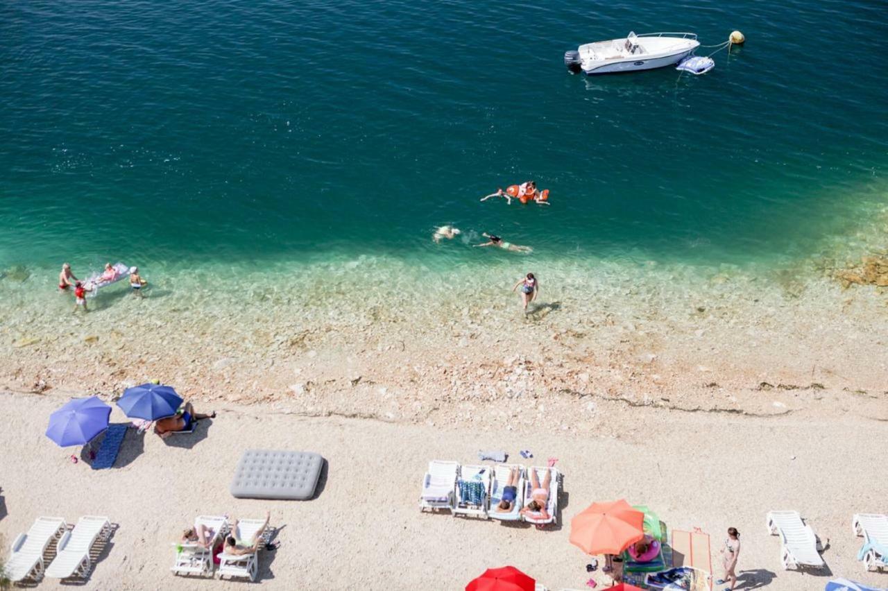 Stella Sea View Apartman Klek Kültér fotó